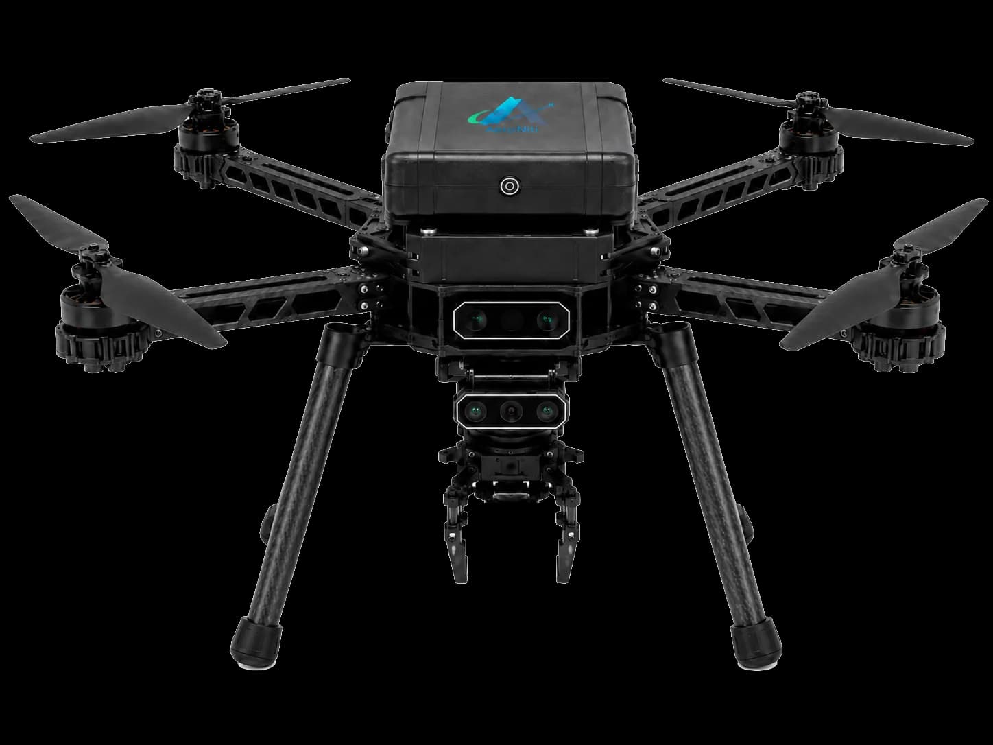 Aeroniti UAV platform configured with Jetson Orin Nano for onboard drone AI