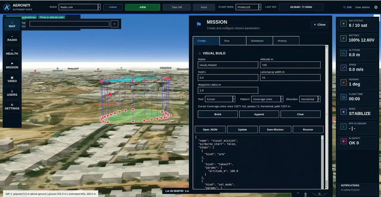Aeroniti Autonomy Suite